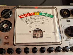 lot 273 image: Eico Tube and Transistor Tester