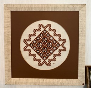lot 203 image: Vintage Collection of Handmade Needlepoint Treasures