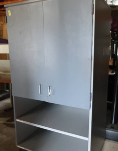 lot 42 image: LARGE STORAGE CABINET
