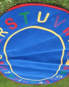 lot 56 image: NEW CARPETS FOR KIDS OVAL RUG