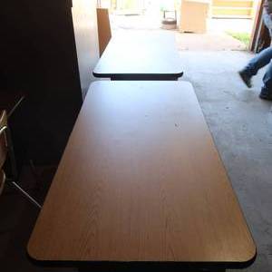 lot 81 image: PAIR OF TABLES