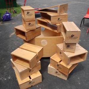 lot 86 image: WOODEN LEARNING TOYS