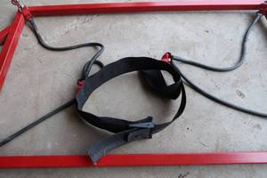 lot 102 image: DEAD LIFT TRAP BAR  WEIGHT BENCH