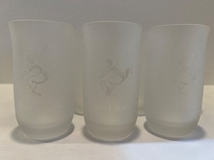 lot 101 image: REMY MARTIN Frosted Glasses - QTY 18