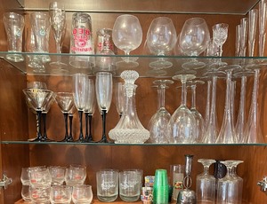 lot 111 image: Raise Your Glass  Assortment of Glassware and More
