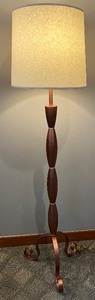 lot 125 image: Contemporary Copper Floor Lamp #2