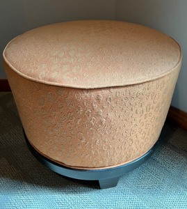 lot 131 image: Upholstered Occasional Ottoman - #1