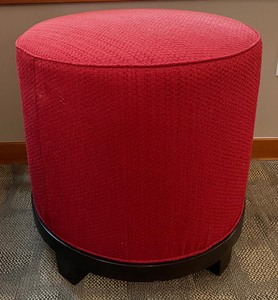 lot 133 image: Upholstered Occasional Ottoman - #3