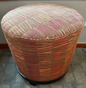 lot 134 image: Upholstered Occasional Ottoman - #3