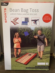 lot 201 image: Cornhole BEAN BAG Toss Game NIB