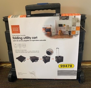 lot 204 image: EASY HOME Folding Utility Cart - NIB