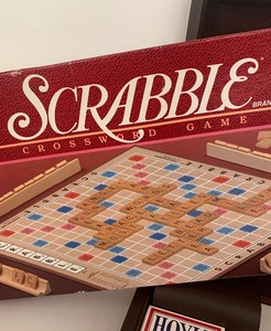 lot 214 image: 2 GAMES - Backgammon and Scrabble