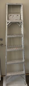 lot 216 image: ALUMINUM 6 Ladder