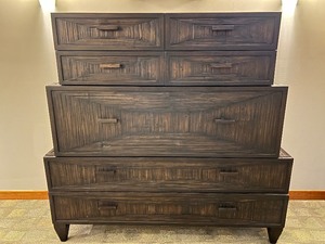 lot 143 image: SHAWNA STONEY 3 Pc Stacked Dresser