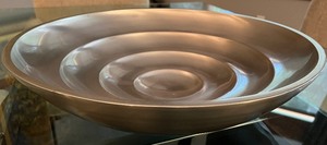 lot 15 image: MONTAGE Brushed Nickel Finish - Center Console Bowl
