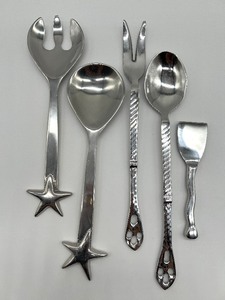 lot 80 image: Serving Utensils including MARIPOSA - Qty 5
