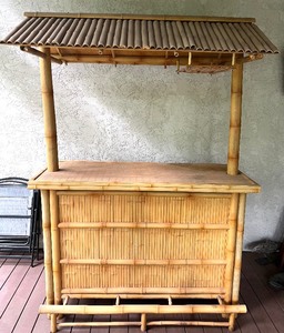 lot 60 image: THE ULTIMATE TIKI BAR Full Bamboo Bar