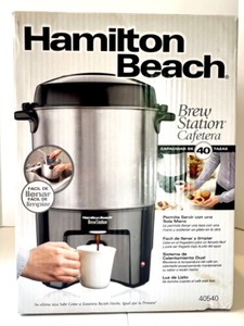 lot 500 image: HAMILTON BEACH Brew Station Cafeteria