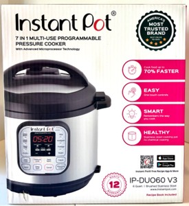 lot 503 image: INSTA POT 7 in 1 Multi-Use Programable Pressure Cooker