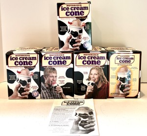 lot 510 image: HOGWILD Motorized Ice Cream Cones - QTY 5