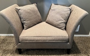 lot 21 image: MODERN CLASSICS FURNITURE Upholstered Settee Bench