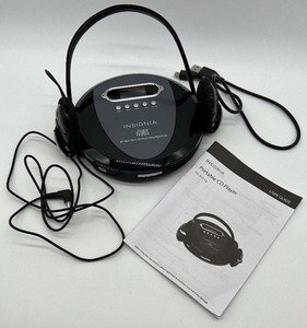 lot 33 image: INSIGNIA CD Player with Headphones
