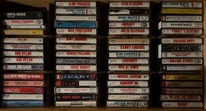lot 318 image: Bring Back Yesterday  Wide Assortment of Cassette Tapes including ROCK N ROLL