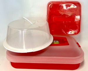 lot 240 image: Store it our Bring it with you Storage Containers - QTY 3