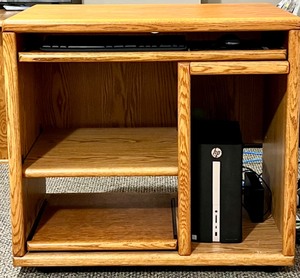 lot 354 image: Wooden Computer Desk