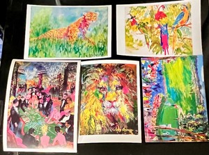 lot 363 image: LEROY NEIMAN Promotional Artist Slicks including Postcards