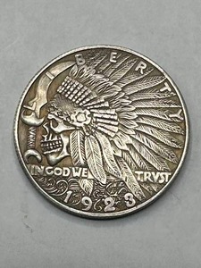 lot 19 image: Peace Hobo Dollar