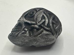 lot 57 image: Unique Solid Metal Skull