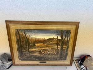 lot 194 image: Timberland Whitetails by Robert Sissel 747850 29 x 39
