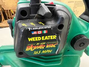 lot 211 image: Weed Eater Blower Vac