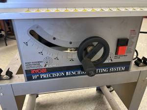 lot 214 image: Ryobi 10 Precision Benchtop Cutting System