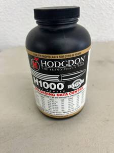 lot 10 image: Hodgdon H1000 Rifle Powder 1#