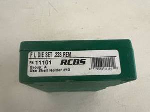 lot 15 image: 223 REM FL Die Set RCBS