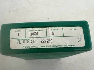 lot 21 image: 22-250 FL Die Set RCBS