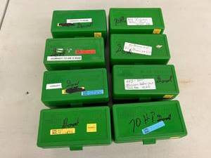lot 23 image: 8 R-50 Ammo Boxes