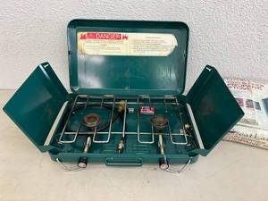 lot 55 image: Twin Burner Propane Stove
