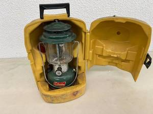 lot 60 image: Coleman Model 220F Lantern