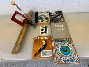 lot 61 image: Lee Reloading Press & Gun Books