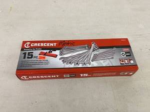 lot 158 image: New 15 Piece Metric Wrench Set