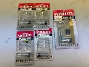lot 233 image: Satellite Archery Broadheads & Blades