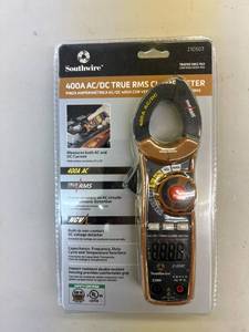 lot 245 image: NIB Southwire 400A ACDC True RMS Clamp Meter