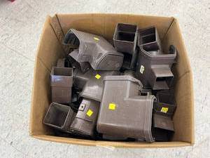 lot 257 image: Box of Gutter Parts