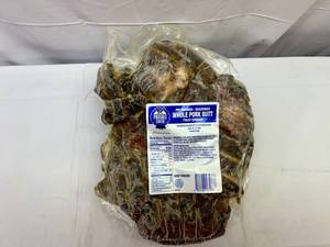lot 7 image: 6.85lb Smoked & Seasoned Pork Butt