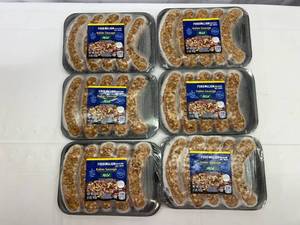 lot 48 image: A. 6x 1lb 3oz Great Value MILD Italian Sausage
