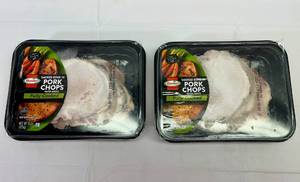 lot 70 image: 2x 15ox Hormel Smoked Bone in Pork Chops