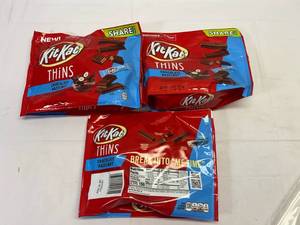 lot 105 image: 3x 7.2oz KitKat Thins Chocolate Hazelnut